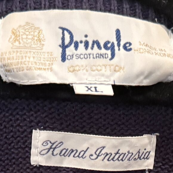 PRINGLE of SCOTLAND Vintage Golf Sweater - Picture 8 of 9